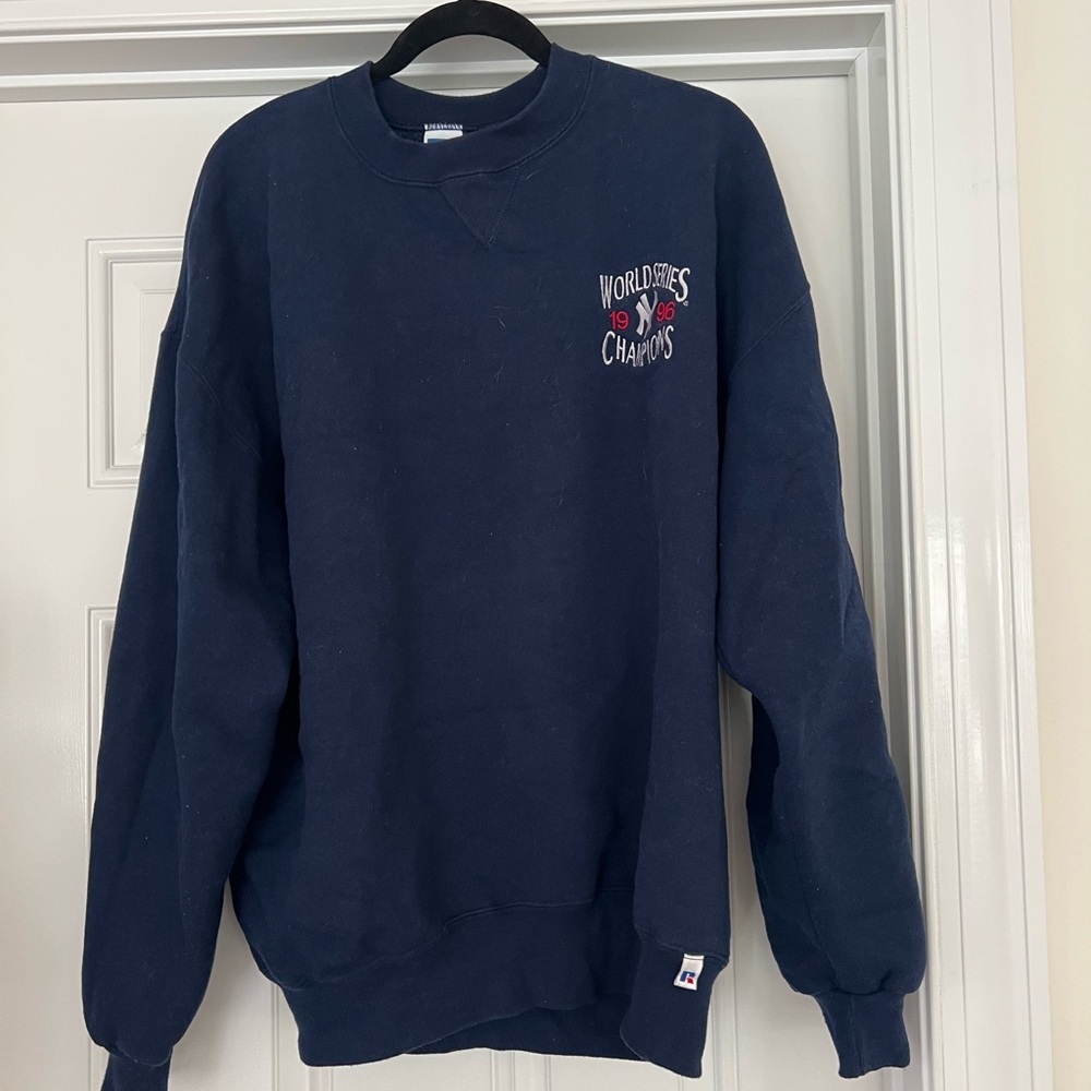 Navy Blue Men's Sweater